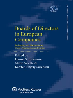 cover image of Boards of Directors in European Companies